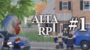 Discovery splash banner for Alta RP France | ER:LC Discord server