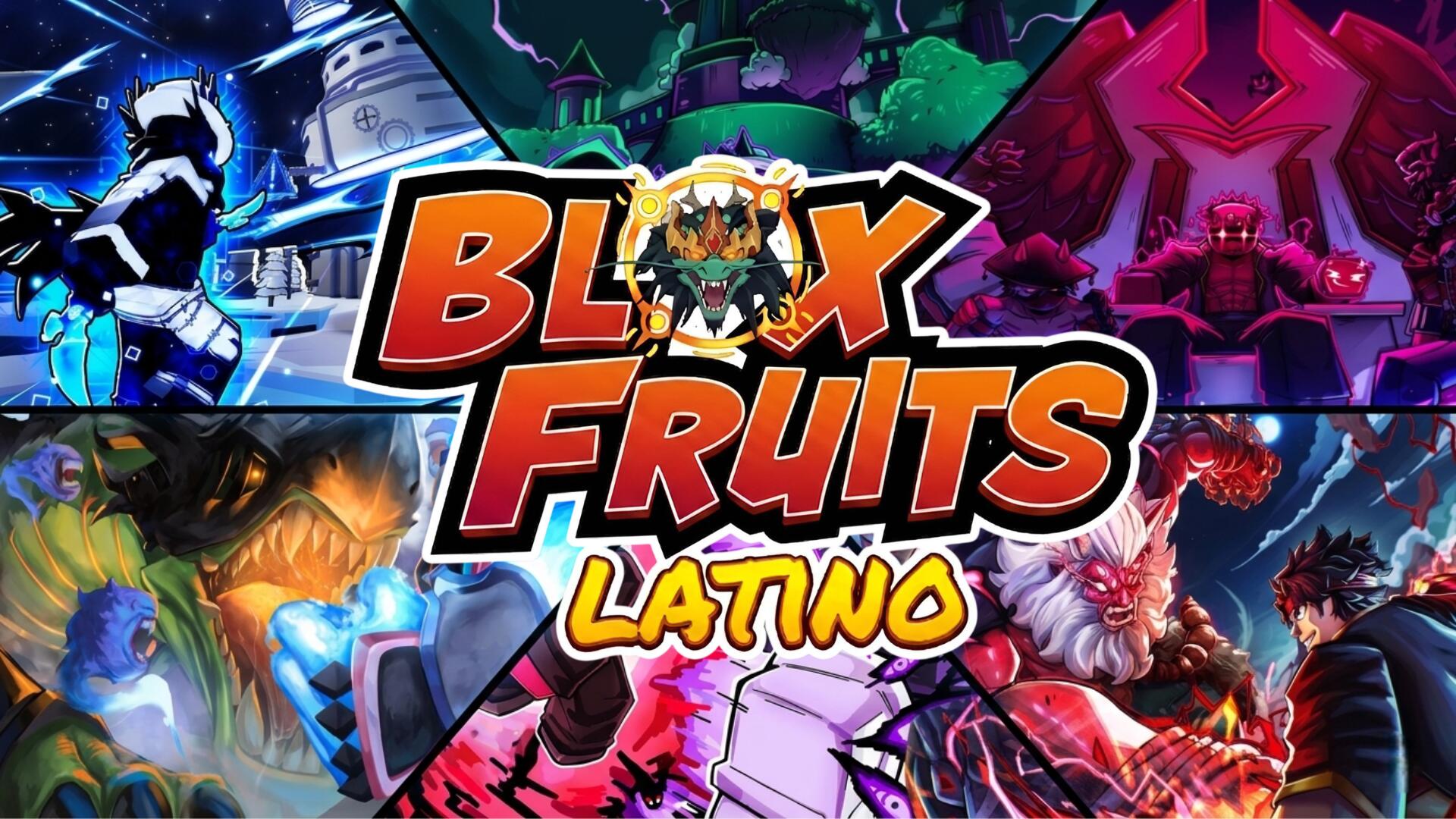 Discovery splash banner for Blox Fruits Latino 🐉 | Trade & Sorteos Discord server
